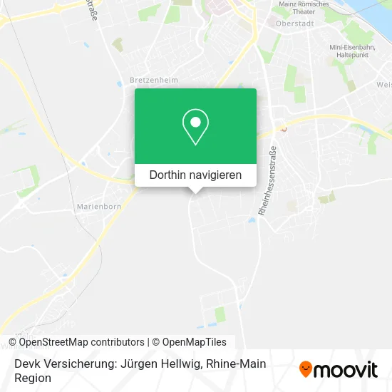 Devk Versicherung: Jürgen Hellwig Karte