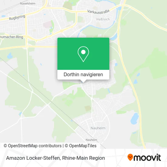 Amazon Locker-Steffen Karte