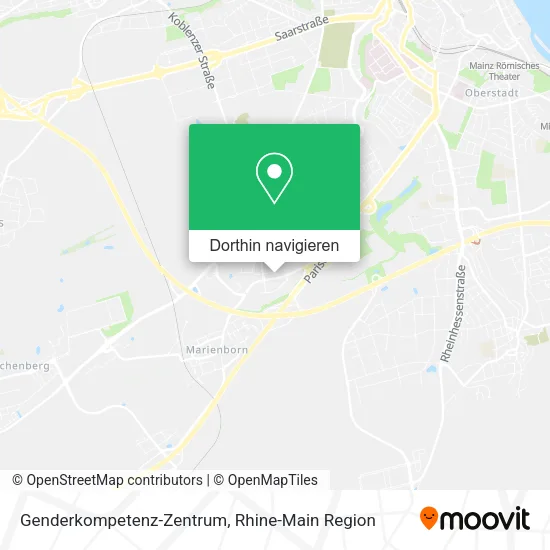 Genderkompetenz-Zentrum Karte