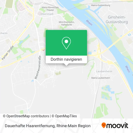 Dauerhafte Haarentfernung Karte