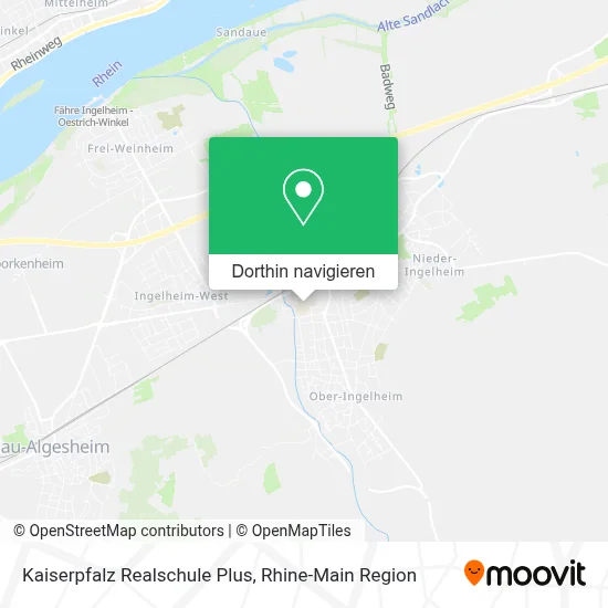 Kaiserpfalz Realschule Plus Karte