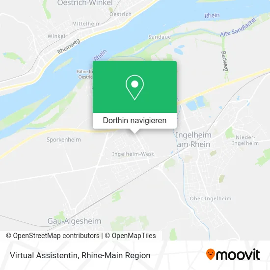 Virtual Assistentin Karte