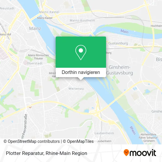 Plotter Reparatur Karte