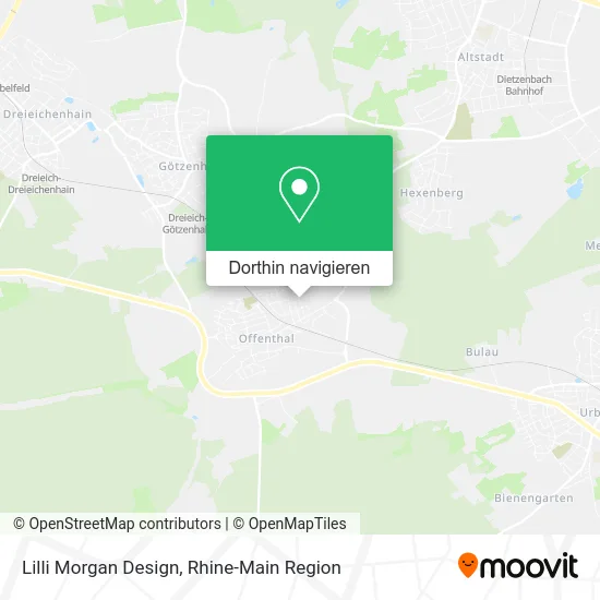 Lilli Morgan Design Karte