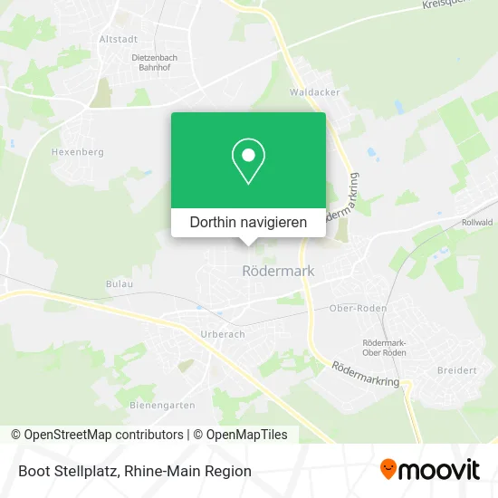 Boot Stellplatz Karte