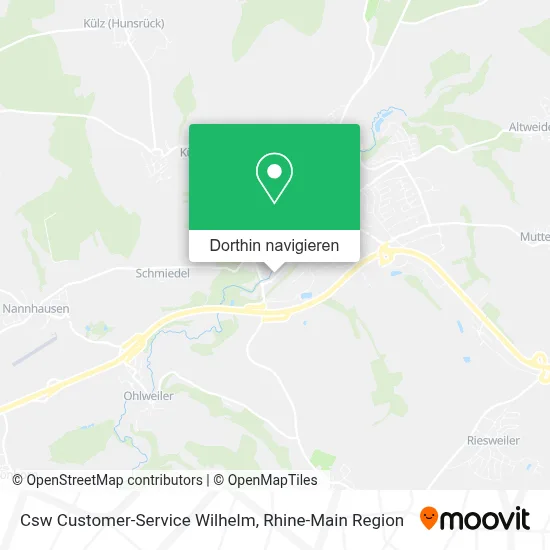 Csw Customer-Service Wilhelm Karte