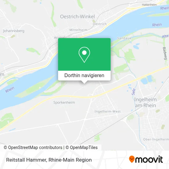 Reitstall Hammer Karte