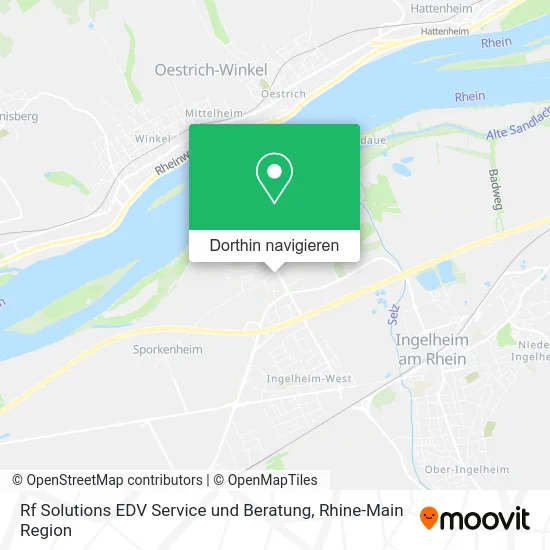 Rf Solutions EDV Service und Beratung Karte