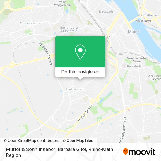 Mutter & Sohn Inhaber: Barbara Giloi Karte