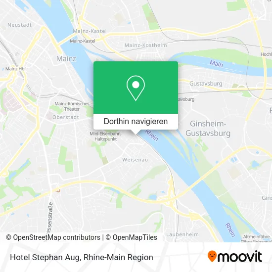 Hotel Stephan Aug Karte