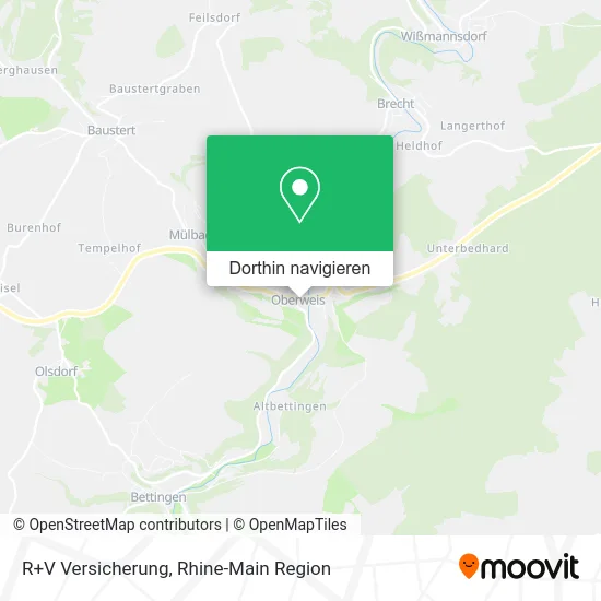 R+V Versicherung Karte