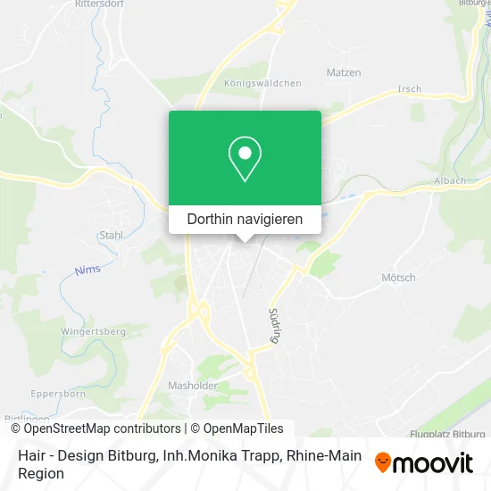 Hair - Design Bitburg, Inh.Monika Trapp Karte