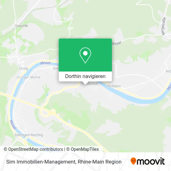 Sim Immobilien-Management Karte