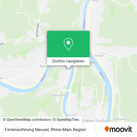 Ferienwohnung Meuser Karte