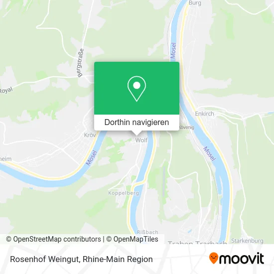 Rosenhof Weingut Karte