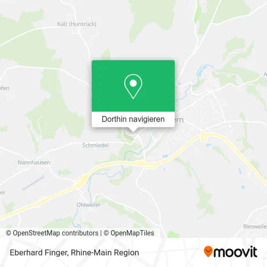 Eberhard Finger Karte