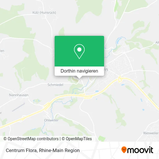 Centrum Flora Karte
