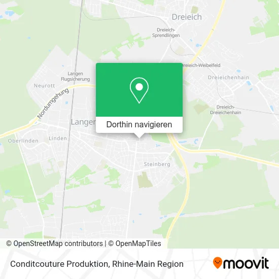 Conditcouture Produktion Karte