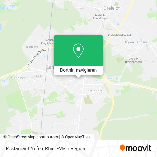 Restaurant Nefeli Karte