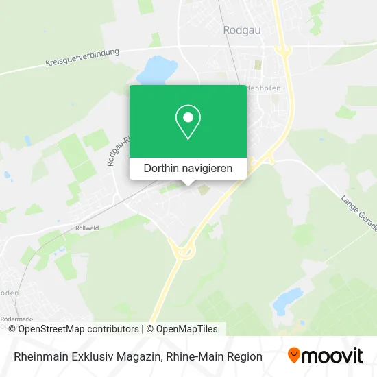 Rheinmain Exklusiv Magazin Karte