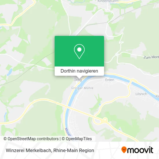 Winzerei Merkelbach Karte