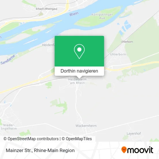 Mainzer Str. Karte