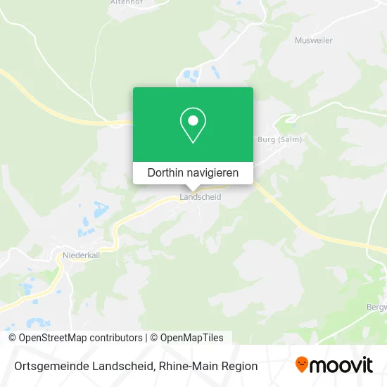 Ortsgemeinde Landscheid Karte