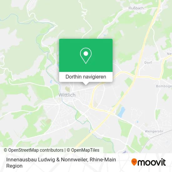 Innenausbau Ludwig & Nonnweiler Karte