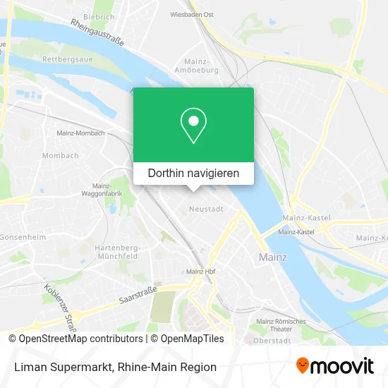 Liman Supermarkt Karte