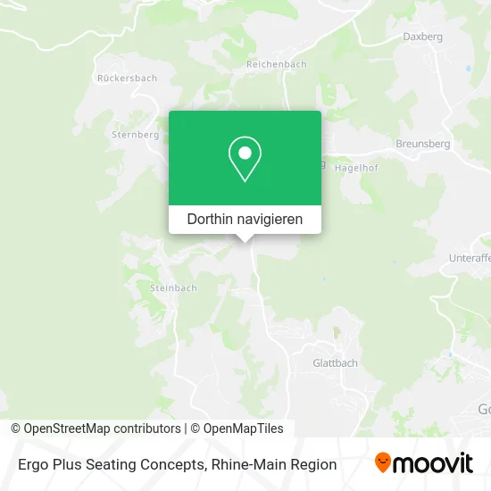 Ergo Plus Seating Concepts Karte