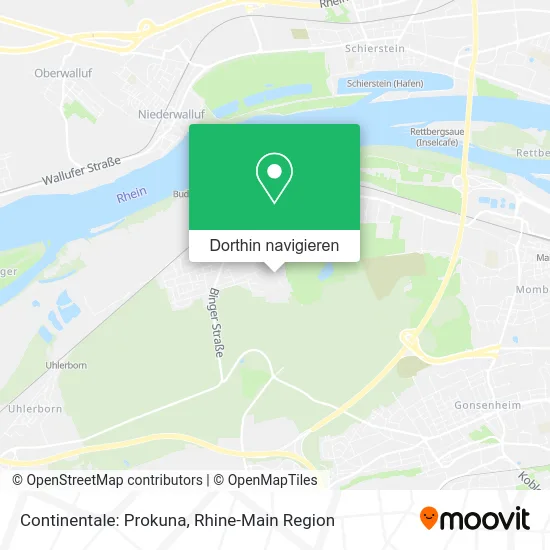 Continentale: Prokuna Karte