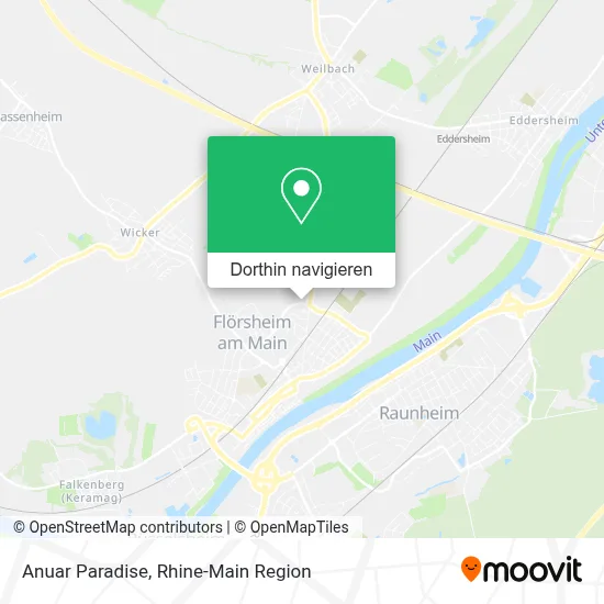 Anuar Paradise Karte