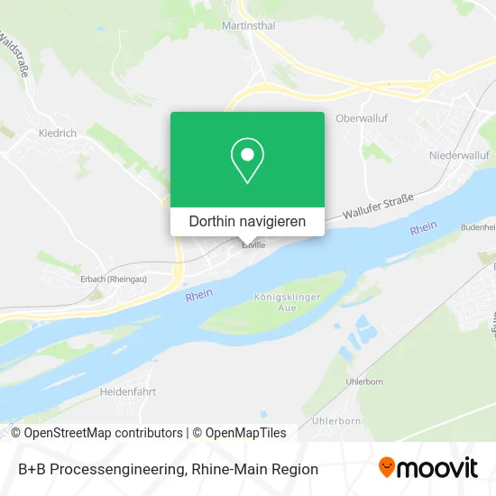 B+B Processengineering Karte