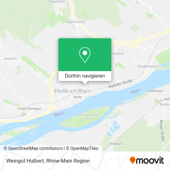 Weingut Hulbert Karte