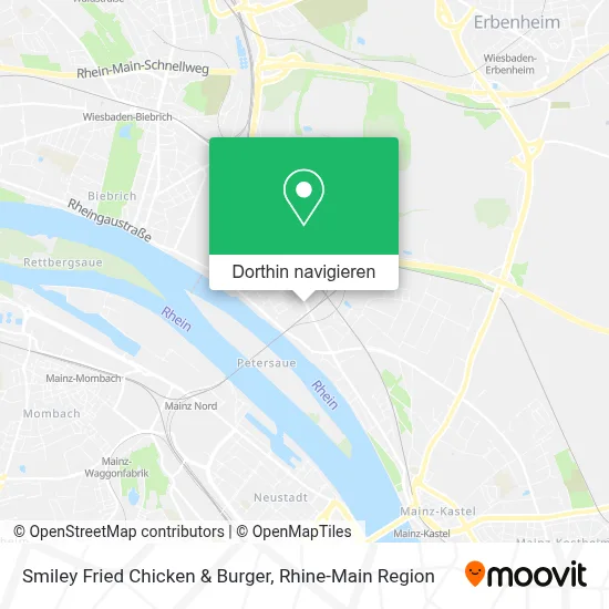 Smiley Fried Chicken & Burger Karte