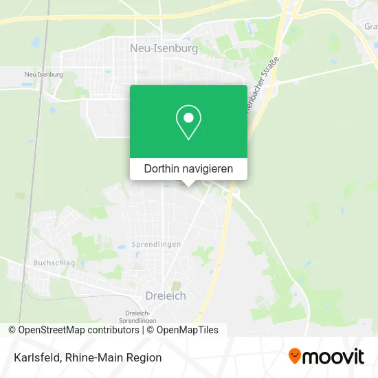 Karlsfeld Karte