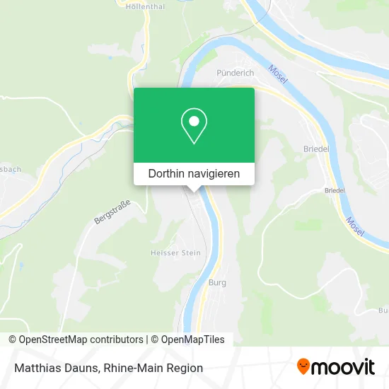 Matthias Dauns Karte