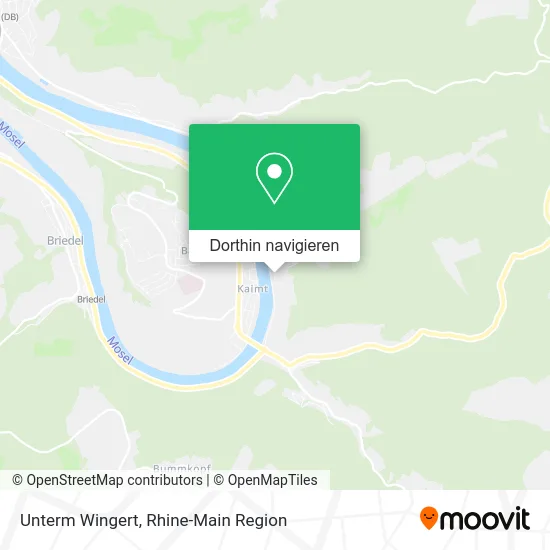 Unterm Wingert Karte