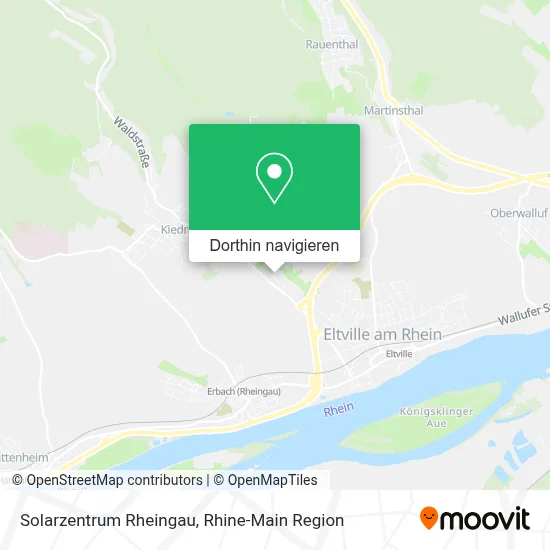Solarzentrum Rheingau Karte