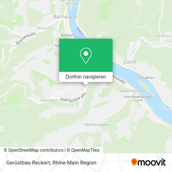 Gerüstbau Reckert Karte