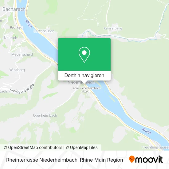 Rheinterrasse Niederheimbach Karte