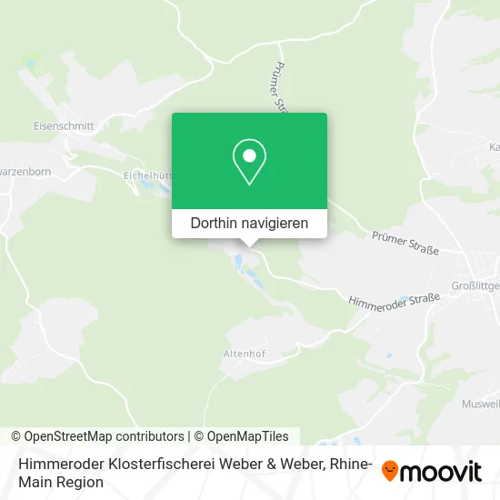 Himmeroder Klosterfischerei Weber & Weber Karte