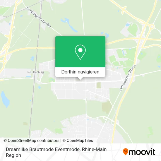 Dreamlike Brautmode Eventmode Karte