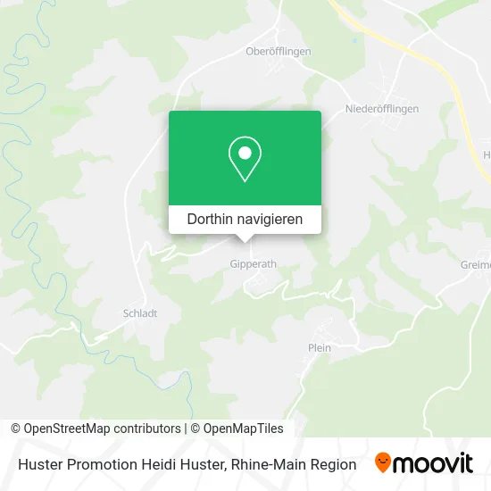 Huster Promotion Heidi Huster Karte