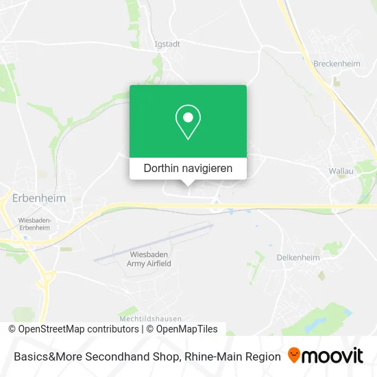 Basics&More Secondhand Shop Karte