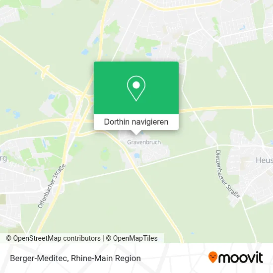 Berger-Meditec Karte