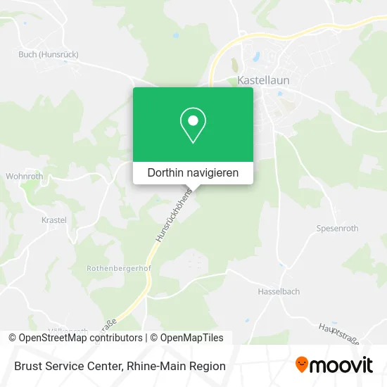 Brust Service Center Karte