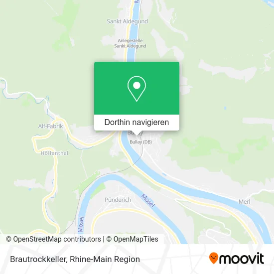Brautrockkeller Karte