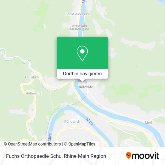 Fuchs Orthopaedie-Schu Karte