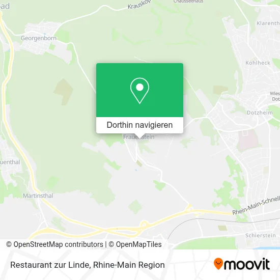 Restaurant zur Linde Karte
